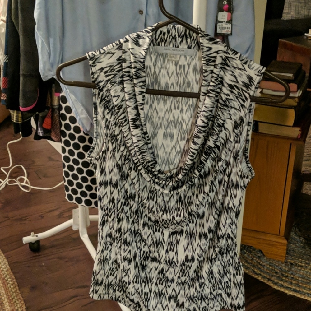 Womens sleeveless blouse